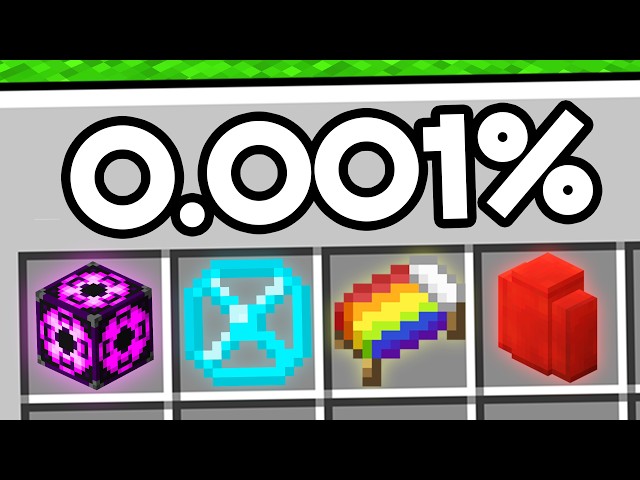 I Collected Every ILLEGAL ITEM In Minecraft