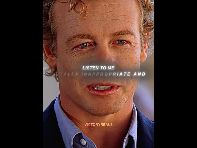 Jane Has Too Much Rizz 🤫🧏 Edit | The Mentalist Patrick & Rigsby Women | Song: Baixo Super Slowed