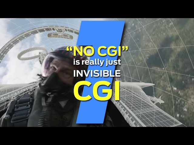 "NO CGI" is really just INVISIBLE CGI - 1