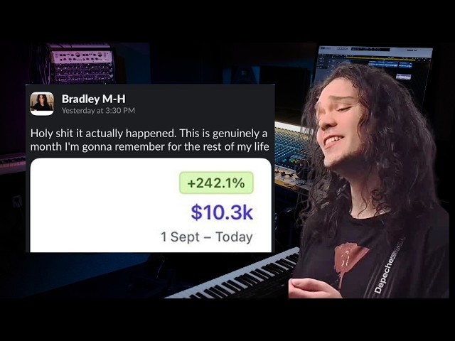 Music Production Coach Goes From DOORDASHING to 10k per month