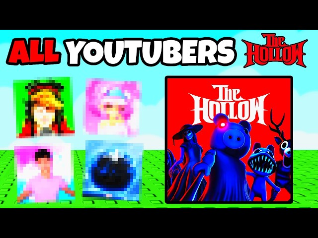 ALL NEW YOUTUBER LEAKS in The Hollow Roblox EVENT!