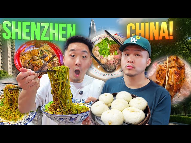 Food Tour In CHINA'S TRENDY CITY (Shenzhen) Pt. 1