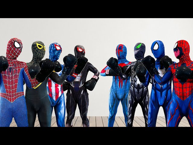 SUPERHERO's Story || TEAM SPIDER-MAN VS SUPER BAD-HERO TEAM...! ( Funny, Live Action )
