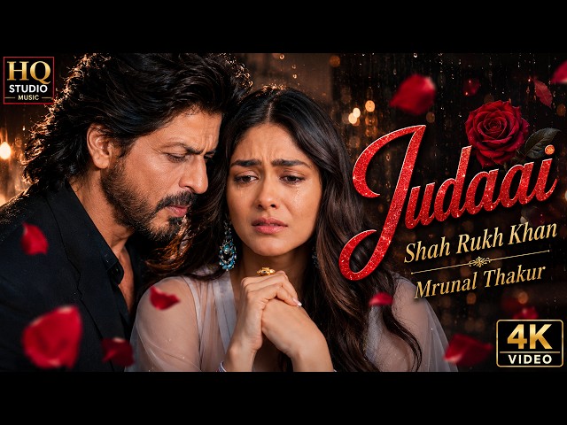 New Song 2026 | Judaai | Shah Rukh Khan | Mrunal | New Hindi Song | Romantic Song 2026 | Video Song