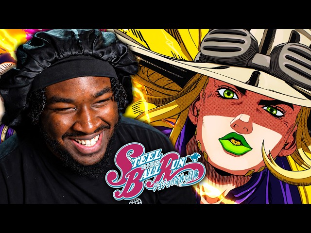 JOJO STEEL BALL RUN MIGHT BE THE BEST JOJO'S OPENING (Anime OP REACTION)