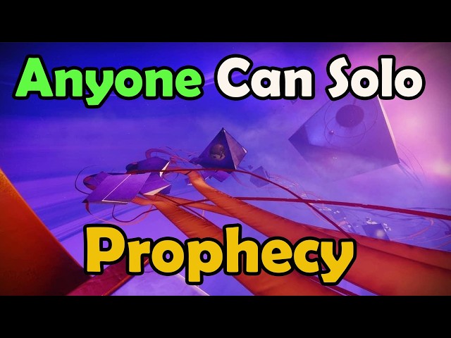 Anyone Can Solo Prophecy! Destiny 2 Dungeon Guide (2026)