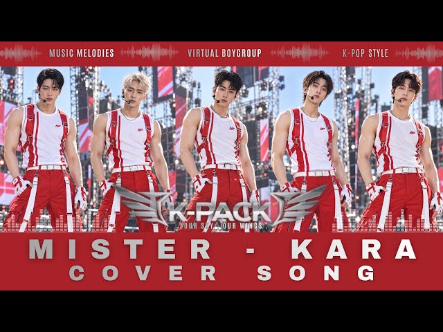 KARA - MISTER | K-POP | BOYGROUP REMAKE | VIDEO LYRICS | K-PACK | Virtual Boygroup