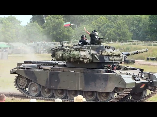 bovington tank museum, tankfest 2025, British centurion tank display 4k video