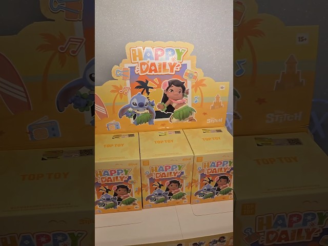 Lilo & Stitch Happy Daily Part 2 #stitch #disney #toptoy #surprise #asmr #unboxing #satisfying
