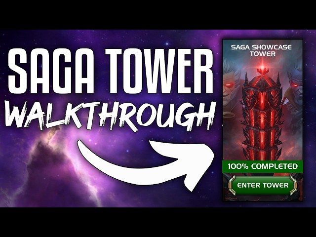 NEW SAGA SHOWCASE TOWER Walkthrough - All 12 Fights