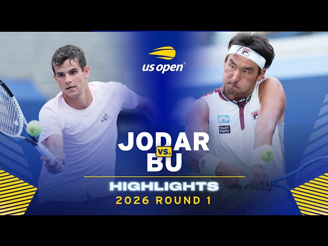 Rafael Jodar vs. Yunchaokete Bu Highlights | 2026 US Open Round 1