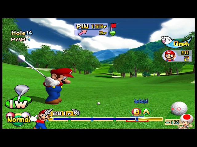Mario Golf: Toadstool Tour (GameCube) - Dolphin Emulator