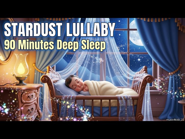 Sweet Dreams Under the Moon (90 Min) | Soothing Bedtime Music Box for Babies
