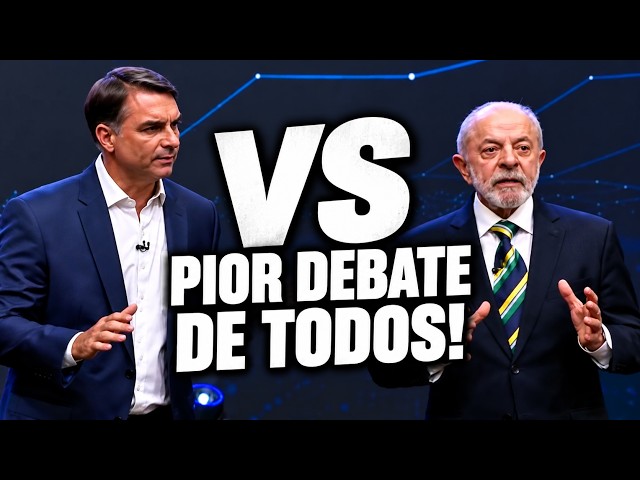 DEBATE de LULA e FLÁVIO foi o PIOR de TODOS os TEMPOS!
