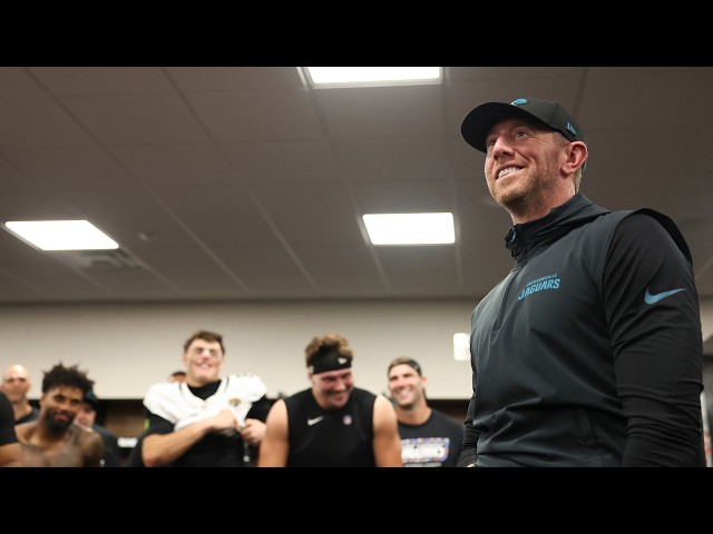 Coen: "Our Toughness Prevailed." | Jaguars vs. Bengals Victory Speech | Jacksonville Jaguars