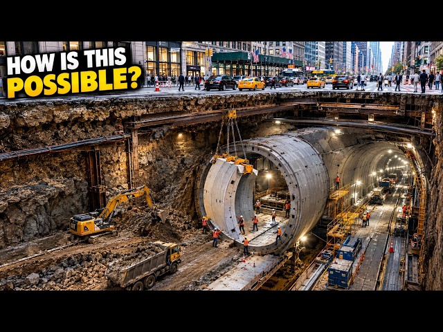 How New York Built a Subway Under a City That Was Already Built