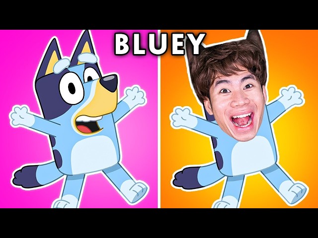 Funny Moments of Bluey and Friends - Parody The Story Of Bluey | Hilarious Cartoon | Woa Parody
