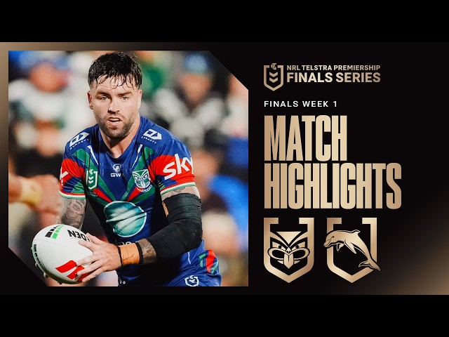 NRL Finals 2026 | Warriors v Dolphins | Match Highlights | Finals Week 1