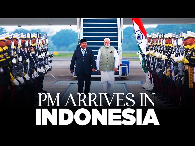 LIVE: PM Modi arrives in Indonesia
