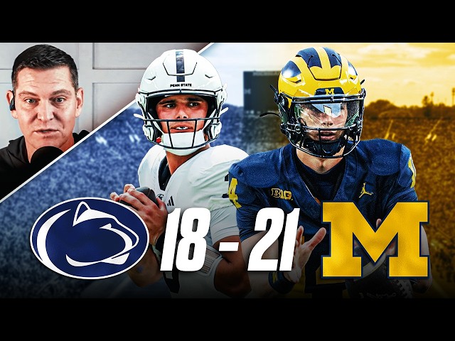 Michigan BENCHES QB Bryce Underwood for Tommy Carr to beat Penn State; is Carr now Wolverines QB1?