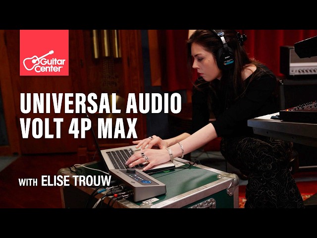 Universal Audio Volt 4P Max Demo | Elise Trouw Records a Full Track
