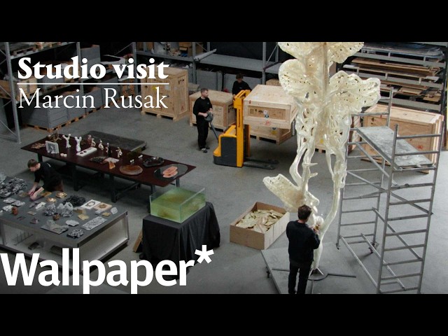 In the studio with botanical artist-designer Marcin Rusak | Work in Process | Wallpaper*