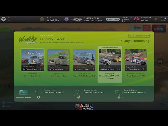 !!"Gran Turismo 7"!!"LIVE"!!"PS5Pro"!! New Weekly Challenge Race Stream!! PartVR2!! !!"2k&HDR&VR2"!!