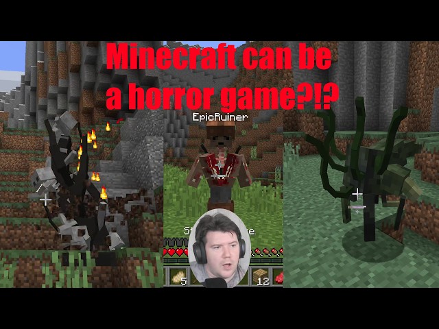 You Can't Escape These Parasites - Minecraft Horror Mods: Scape and Run: Parasites