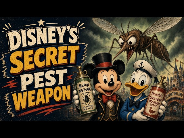 Disney World's SECRET WEAPON Versus Pests REVEALED!