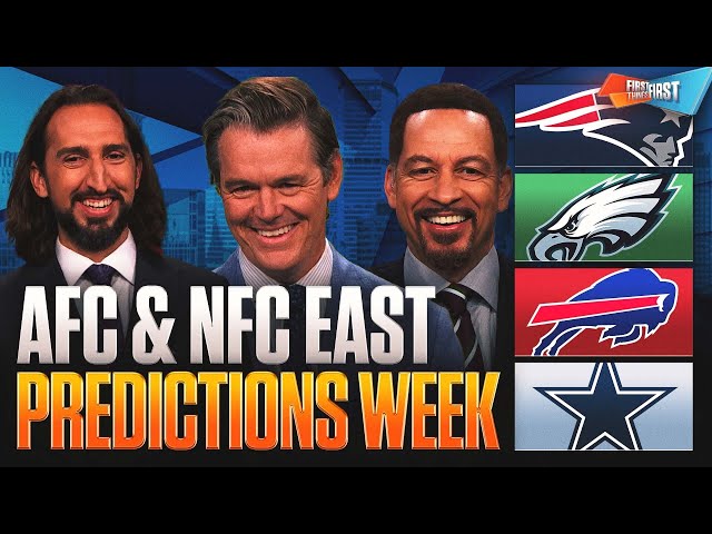 AFC East & NFC East Predictions: Bills vs. Patriots, Eagles bounce back, Cowboys on top? | FTF
