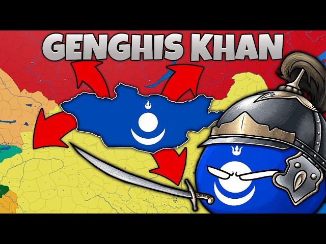 Я захватил ВСЕХ за Чингисхана в Conquer The World