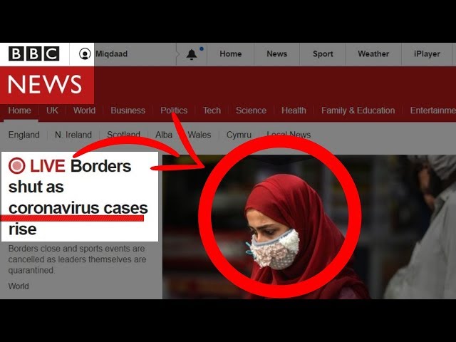 BBC ASSOCIATING VIRUS WITH MUSLIMS