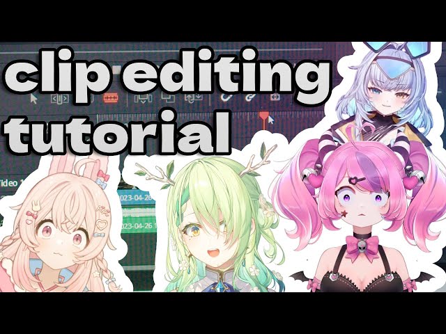 VTUBERS: Editing for YOUTUBE, SHORTS and TIKTOK (tutorial)