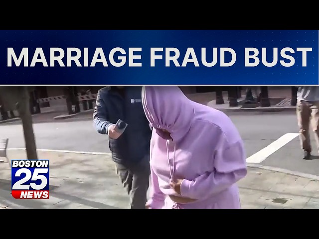 Fake weddings for $40K? 6 charged in alleged Massachusetts marriage fraud ring