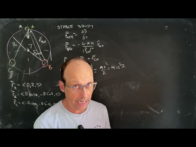 Physics Problem: Solution for the 3 Body Problem