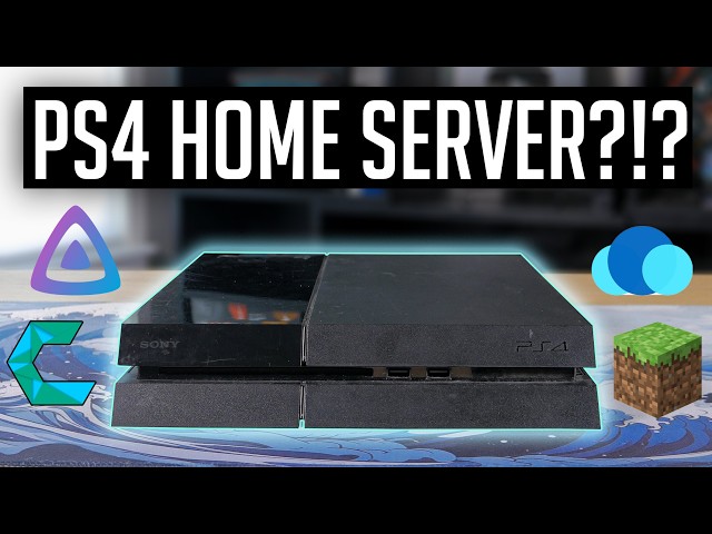 Превращаем старую PS4 в домашний сервер! (2026)