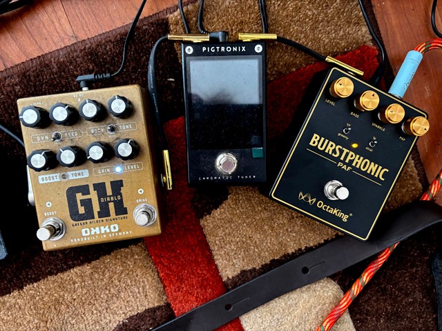 Octaking Burstphonic LIMITED + Combination with the OKKO Diablo GH / Gibson LP '68 Conversion