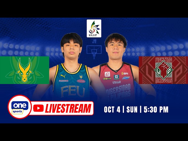 LIVE: FEU vs UP | UAAP SEASON 89 MEN’S BASKETBALL | OCT 4, 2026