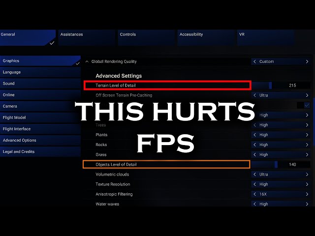 Microsoft Flight Simulator 2024 Settings That Hurt Performance (and how to fix it)