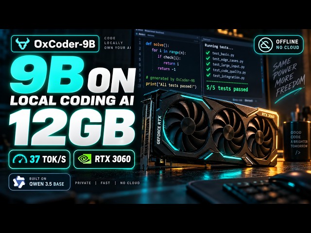 A 9B local model that beats models 3× its size (almost)