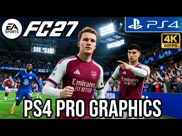 FC 27 PS4  Authentic Gametype Gameplay