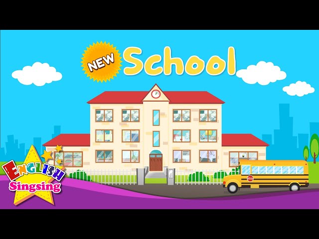 School (v2) [Kids Vocab] Fun School Life 🏫 Easy School Words for Kids