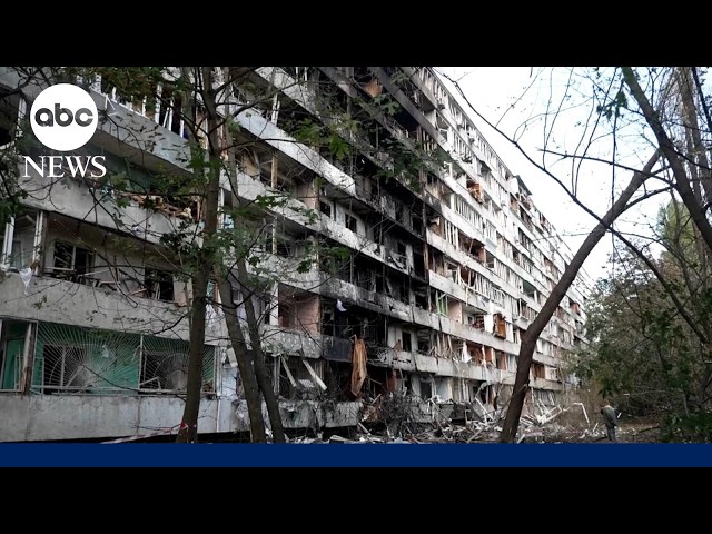 600,000 without power in Ukraine as Russia launches 'massive' attack