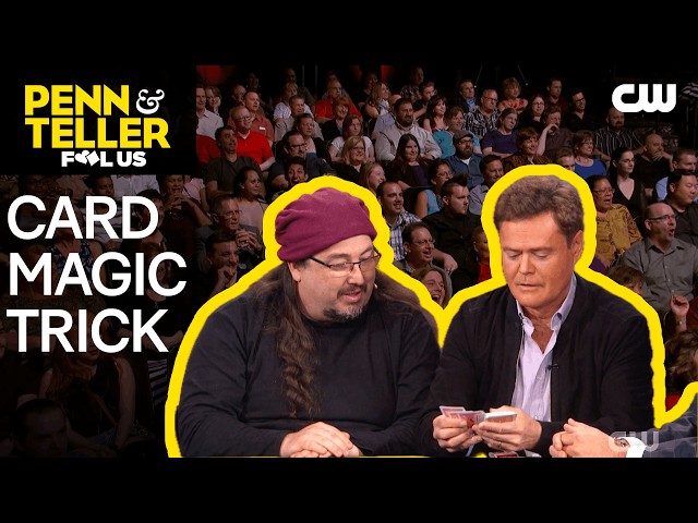 Magician Dani DaOrtiz Fools Penn & Teller with Card Magic Trick | Penn & Teller: Fool Us | The CW
