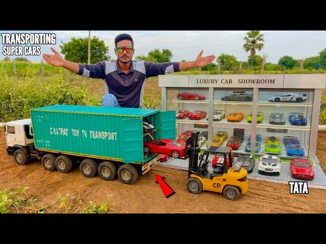 RC TATA Prima 5530 Vs TATA 4825 Truck Weight Carrying Test – Chatpat toy tv