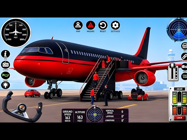 Flight Airplane City Pilot Simulator - Boeing Emergency Landing Goes Wrong 🚨✈️ (Android Gameplay)