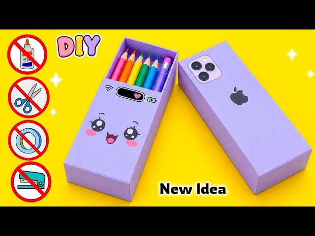 Easy craft ideas/ miniature craft /Paper craft/ how to make/DIY school project/ art and craft/tiktok