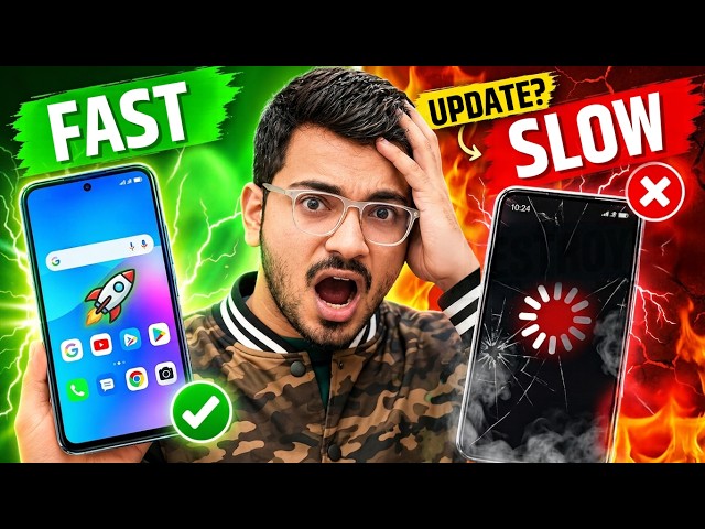 Why does your phone get SLOW after an update? (Exposed) 📱💥