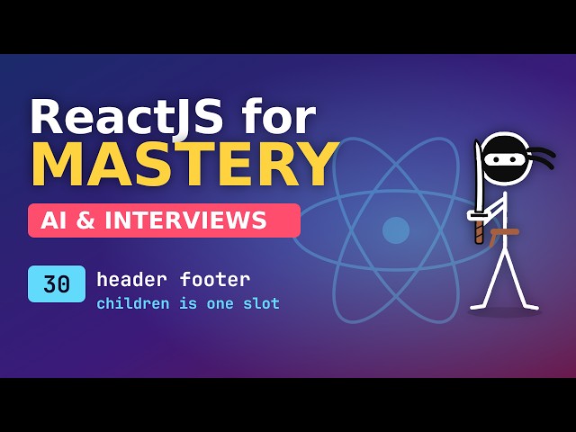 React for Mastery - AI and Interviews - 30 Slots Pattern