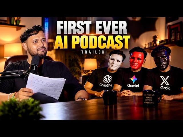 The First-Ever AI Podcast Is Here | Official Trailer